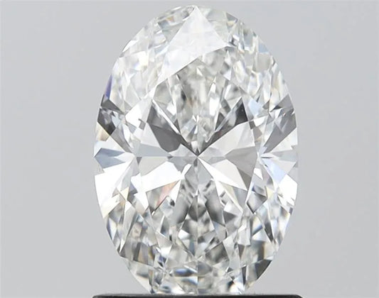 1.50ct Oval Lab Grown Diamond (Colour E, Clarity VVS2, IGI Certified)