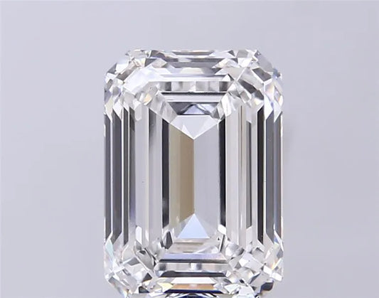 4.01ct Emerald Lab Grown Diamond (Colour D, Clarity VS2, IGI Certified)