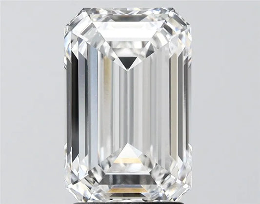 3.07ct Emerald Lab Grown Diamond (Colour D, Clarity VVS2, IGI Certified)
