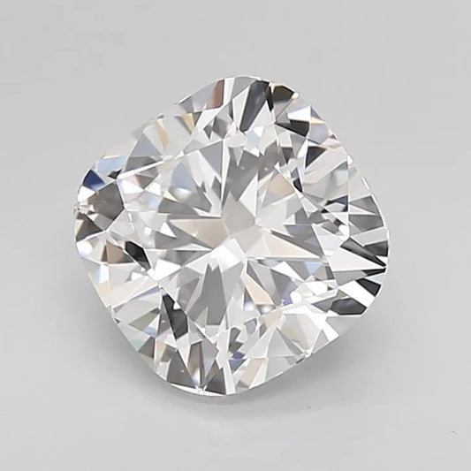 2.16ct Cushion brilliant Lab Grown Diamond (Colour D, Clarity VVS1, IGI Certified)