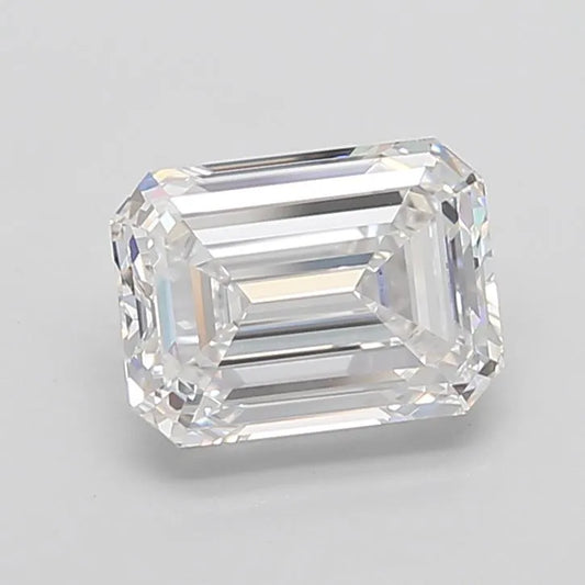4.03ct Emerald Lab Grown Diamond (Colour E, Clarity VVS2, IGI Certified)