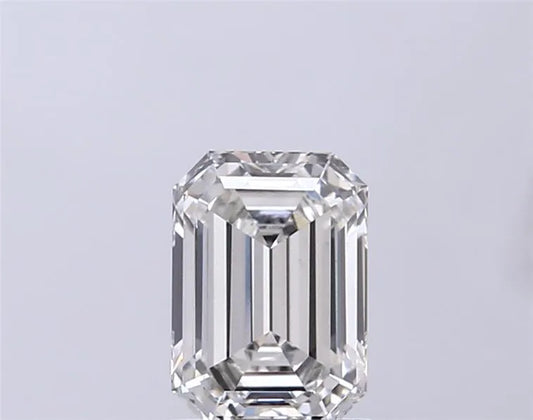 1.55ct Emerald Lab Grown Diamond (Colour G, Clarity VS1, IGI Certified)