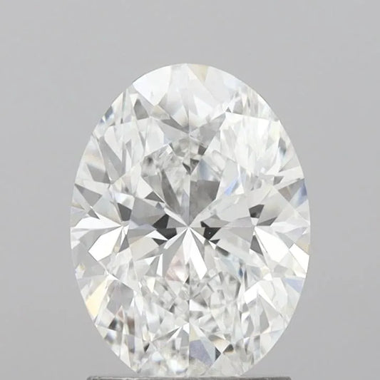 2.00ct Oval Lab Grown Diamond (Colour E, Clarity VVS2, IGI Certified)