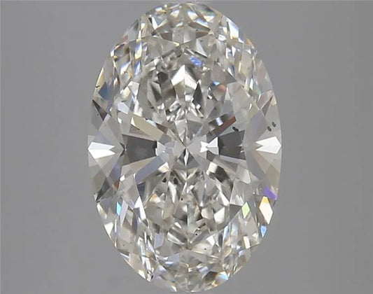 3.06ct Oval Lab Grown Diamond (Colour H, Clarity SI1, IGI Certified)