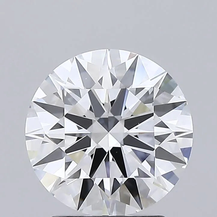 2.00ct Round Lab Grown Diamond (Colour D, Clarity VVS1, Cut ID, IGI Certified)