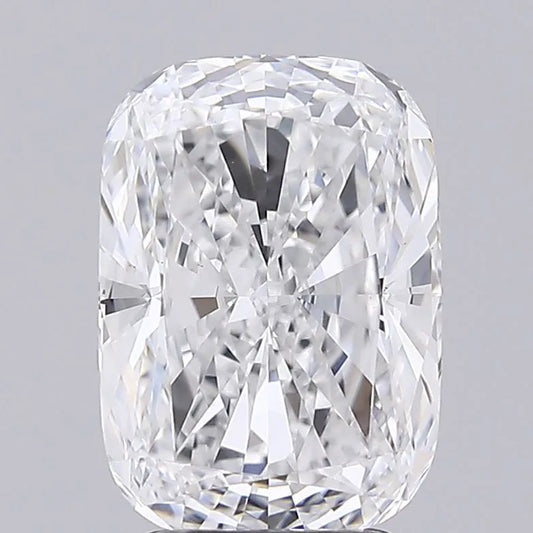 3.40ct Cushion brilliant Lab Grown Diamond (Colour D, Clarity VS1, IGI)