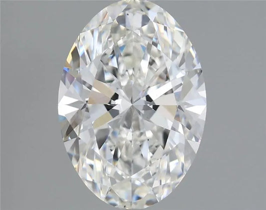 2.71ct Oval Lab Grown Diamond (Colour G, Clarity VS1, IGI Certified)