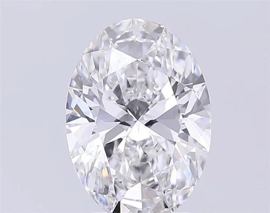 3.06ct Oval Lab Grown Diamond (Colour F, Clarity VVS2, IGI Certified)