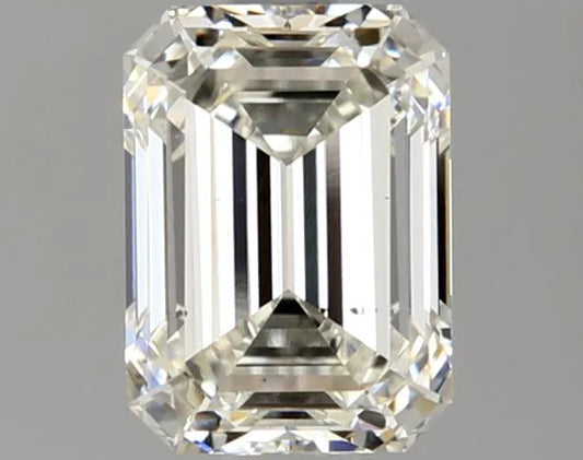 1.70ct Emerald Lab Grown Diamond (Colour H, Clarity VS2, IGI Certified)