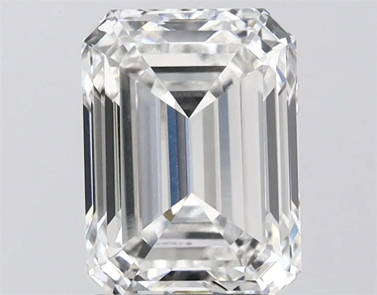 2.53ct Emerald Lab Grown Diamond (Colour E, Clarity VVS1, IGI Certified)