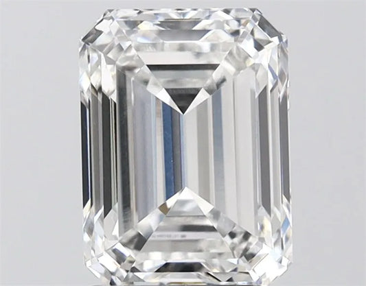 2.53ct Emerald Lab Grown Diamond (Colour E, Clarity VVS1, IGI Certified)