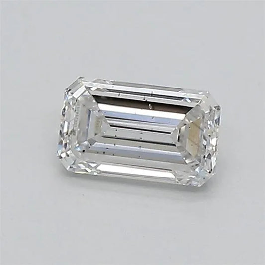 0.39ct Emerald Lab Grown Diamond (Colour F, Clarity SI1, IGI)