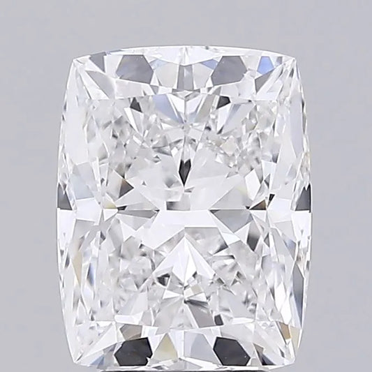 4.05ct Cushion brilliant Lab Grown Diamond (Colour D, Clarity VVS2, IGI Certified)