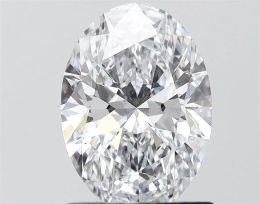 1.50ct Oval Lab Grown Diamond (Colour E, Clarity VVS2, IGI Certified)