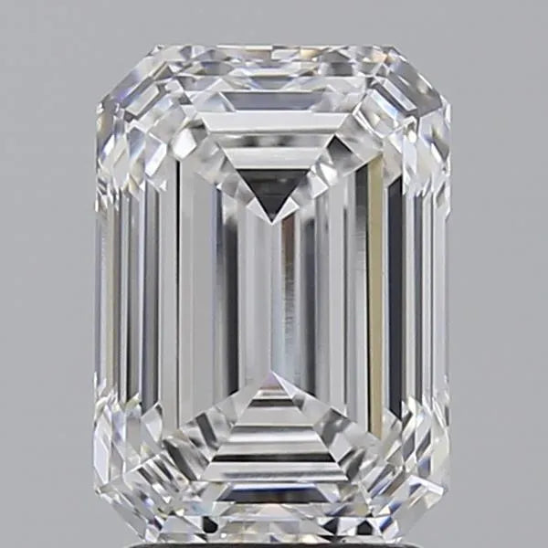 2.68ct Emerald Lab Grown Diamond (Colour D, Clarity VVS1, IGI Certified)