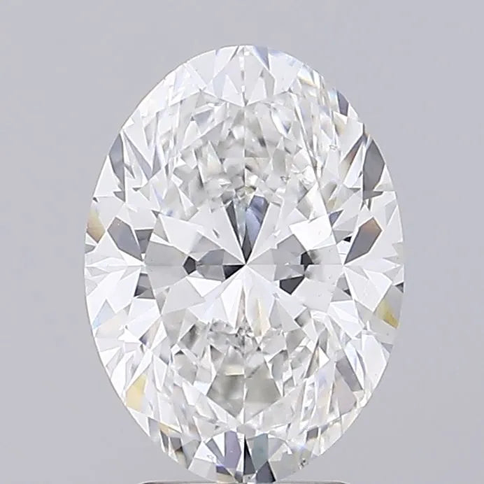 3.00ct Oval Lab Grown Diamond (Colour F, Clarity VS1, IGI)