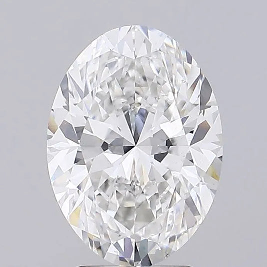 3.00ct Oval Lab Grown Diamond (Colour F, Clarity VS1, IGI)