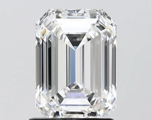 1.54ct Emerald Lab Grown Diamond (Colour E, Clarity VVS2, IGI Certified)