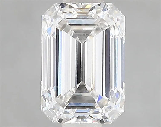 1.51ct Emerald Lab Grown Diamond (Colour F, Clarity VS1, IGI Certified)