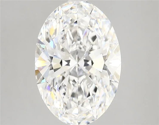 4.49ct Oval Lab Grown Diamond (Colour D, Clarity VVS2, IGI Certified)