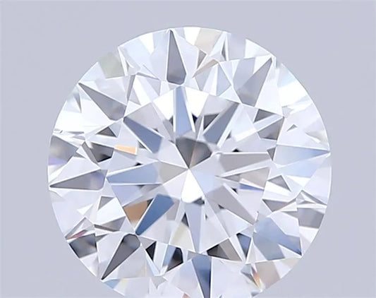 2.01ct Round Lab Grown Diamond (Colour D, Clarity VVS2, Cut ID, IGI Certified)