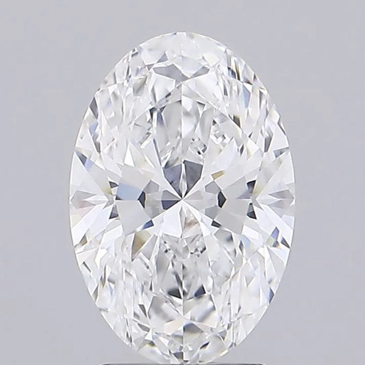 2.70ct Oval Lab Grown Diamond (Colour D, Clarity VVS1, GIA Certified)