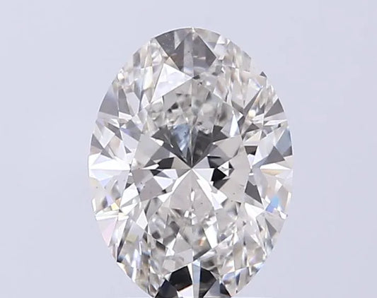 3.01ct Oval Lab Grown Diamond (Colour G, Clarity VVS2, IGI Certified)