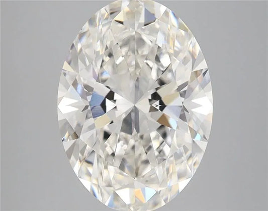 4.07ct Oval Lab Grown Diamond (Colour G, Clarity VVS2, IGI Certified)