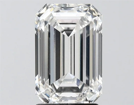 2.53ct Emerald Lab Grown Diamond (Colour E, Clarity VVS2, IGI Certified)