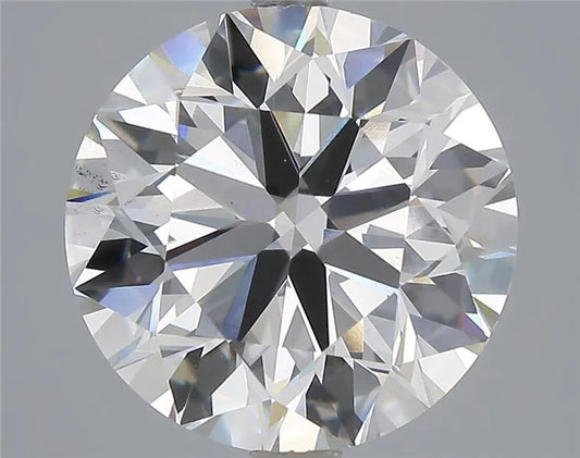 5.01ct Round Lab Grown Diamond (Colour G, Clarity VS2, Cut EX, IGI Certified)