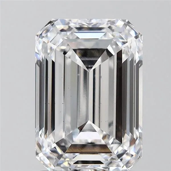 2.50ct Emerald Lab Grown Diamond (Colour D, Clarity VS1, IGI Certified)
