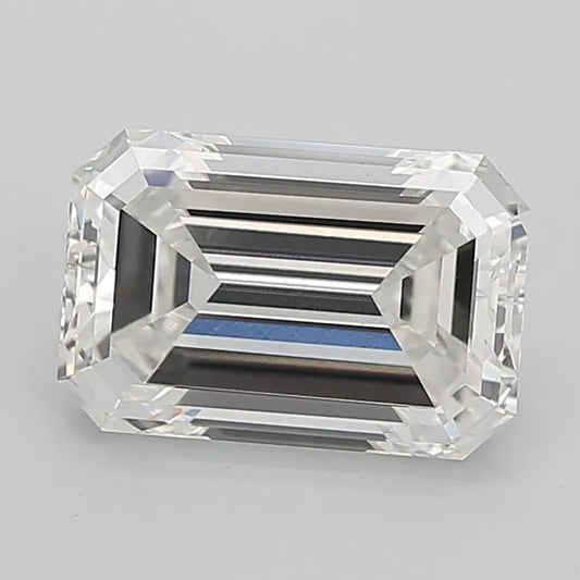 5.04ct Emerald Lab Grown Diamond (Colour G, Clarity VS1, IGI Certified)
