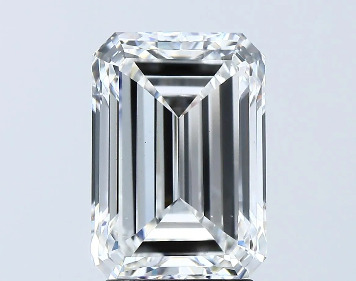 3.00ct Emerald Lab Grown Diamond (Colour E, Clarity VS1, IGI)