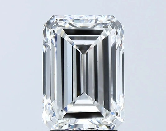 3.00ct Emerald Lab Grown Diamond (Colour E, Clarity VS1, IGI)