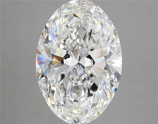 4.50ct Oval Lab Grown Diamond (Colour F, Clarity VS1, IGI Certified)