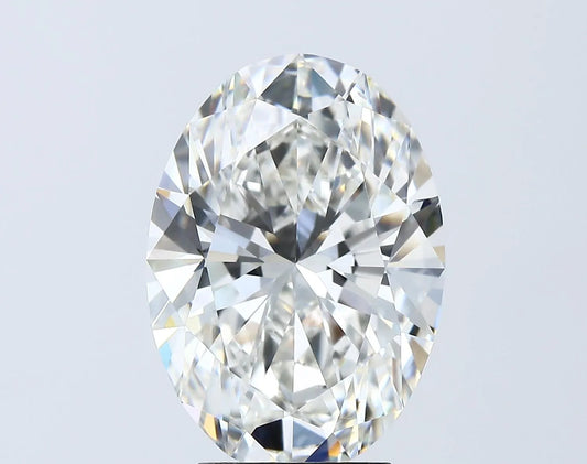4.07ct Oval Lab Grown Diamond (Colour G, Clarity VVS2, IGI Certified)