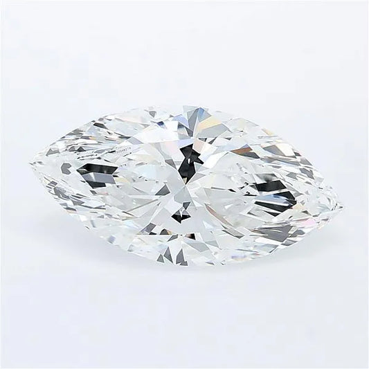 2.54ct Marquise Lab Grown Diamond (Colour E, Clarity VVS2, IGI Certified)