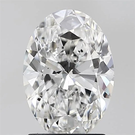 2.00ct Oval Lab Grown Diamond (Colour E, Clarity VS2, IGI Certified)
