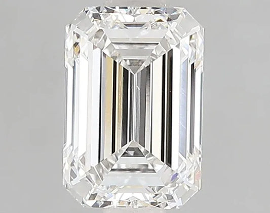 1.61ct Emerald Lab Grown Diamond (Colour F, Clarity VVS2, IGI Certified)
