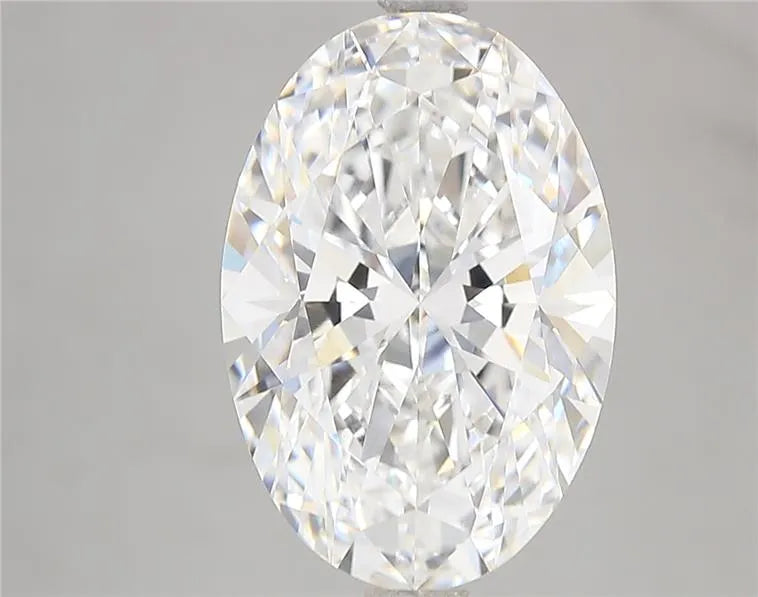 5.08ct Oval Lab Grown Diamond (Colour D, Clarity VVS2, IGI Certified)