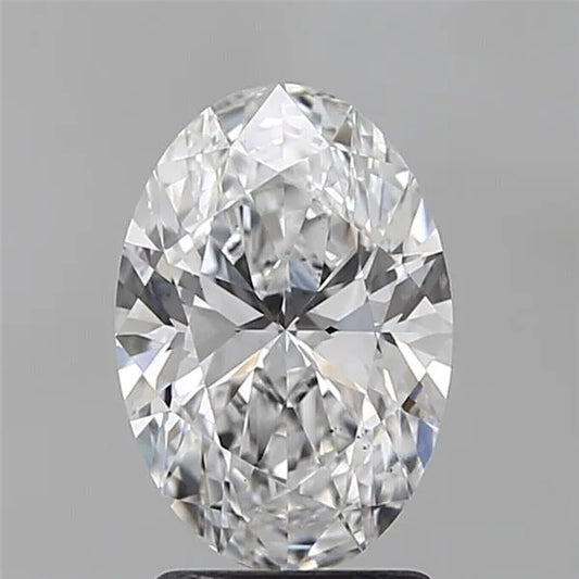 2.01ct Oval Lab Grown Diamond (Colour D, Clarity VS1, IGI)