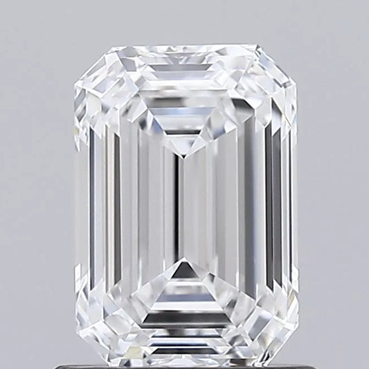 1.01ct Emerald Lab Grown Diamond (Colour E, Clarity VVS1, IGI Certified)