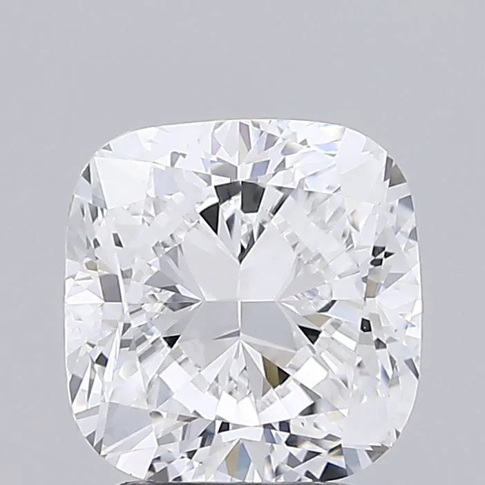 3.01ct Cushion brilliant Lab Grown Diamond (Colour D, Clarity VVS2, IGI Certified)