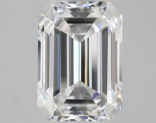 2.49ct Emerald Lab Grown Diamond (Colour E, Clarity VVS2, IGI Certified)