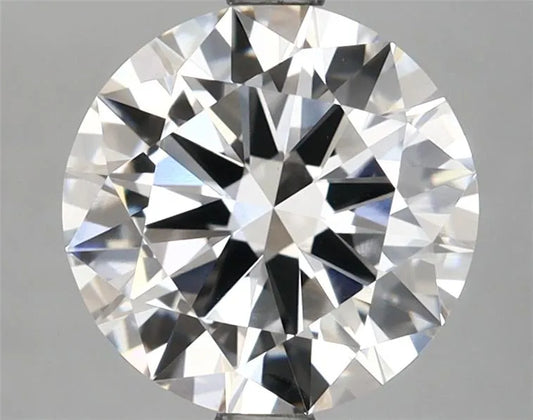 2.50ct Round Lab Grown Diamond (Colour E, Clarity VVS2, Cut EX, IGI Certified)