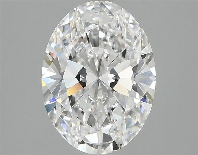 2.04ct Oval Lab Grown Diamond (Colour D, Clarity VVS2, IGI Certified)