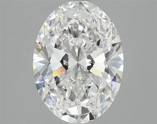 2.04ct Oval Lab Grown Diamond (Colour D, Clarity VVS2, IGI Certified)