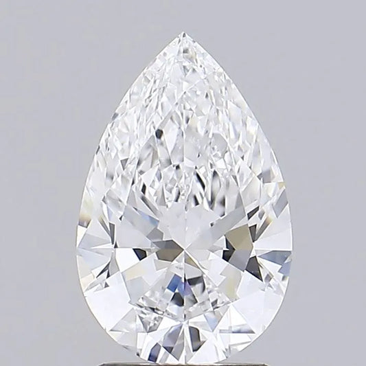 3.10ct Pear Lab Grown Diamond (Colour E, Clarity VVS1, IGI Certified)
