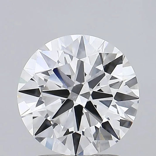 2.18ct Round Lab Grown Diamond (Colour F, Clarity VS1, Cut ID, IGI Certified)