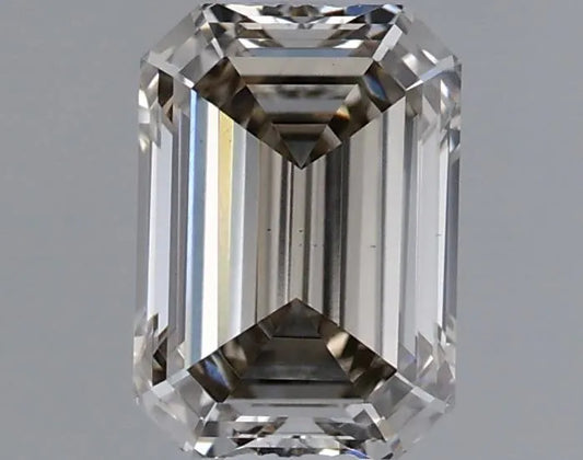 1.02ct Emerald Lab Grown Diamond (Colour M, Clarity VVS2, IGI Certified)